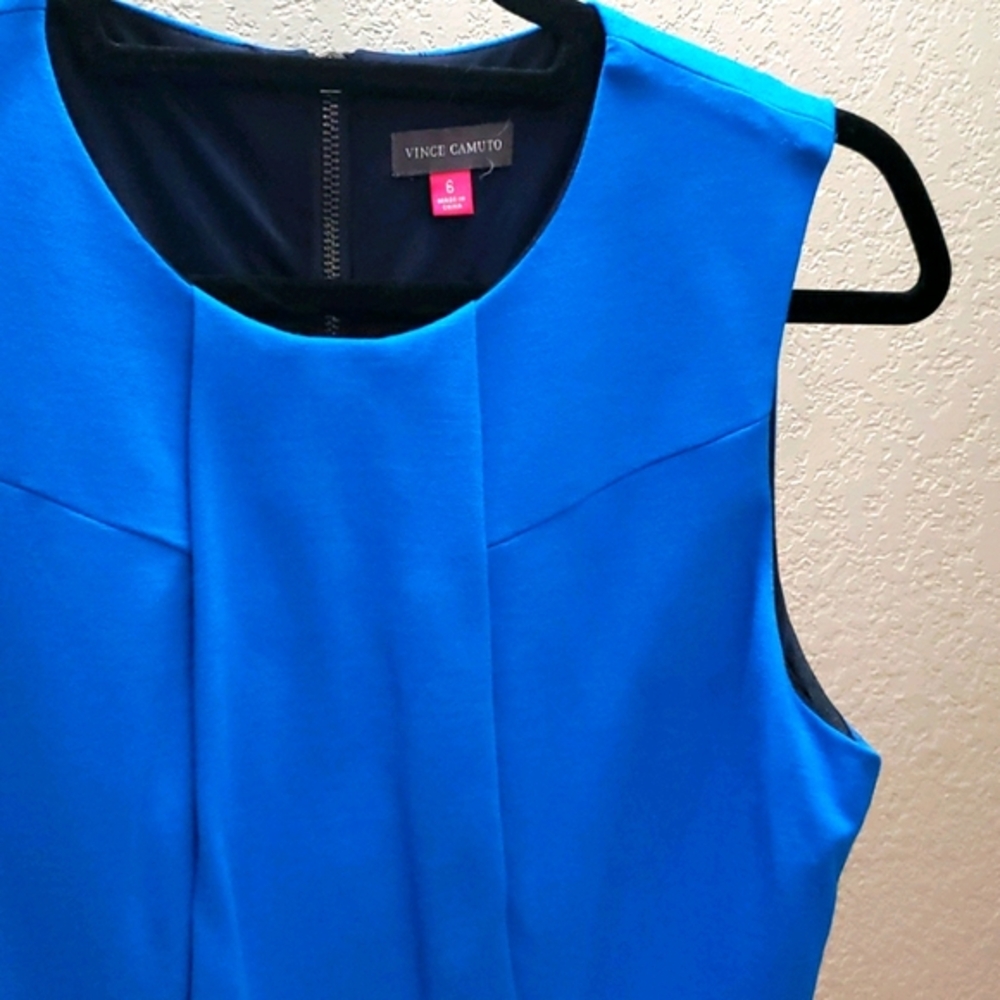 Vince Camuto Blue Midi Dress
